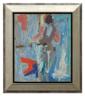 Eugène Leroy - Femme debout (Mujer erguida)