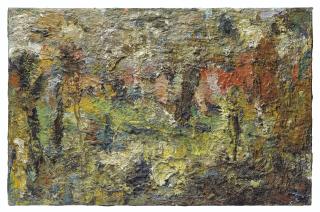 Eugène Leroy - Les Toits Rouges