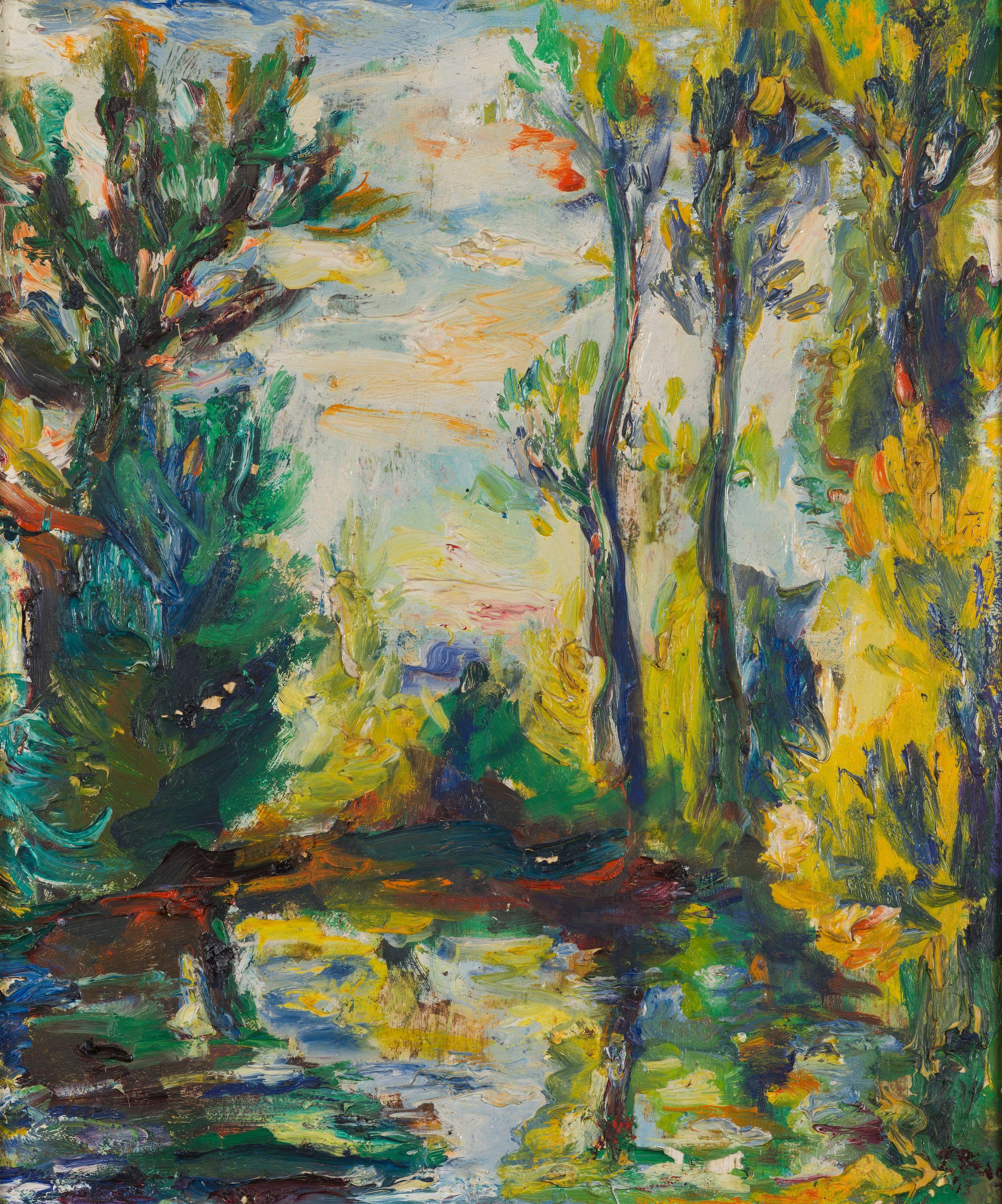 Eugene Leroy - Paysage