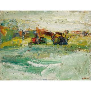 Eugène Leroy - Paysage