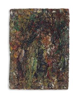 Eugène Leroy - Visage R (Face R)