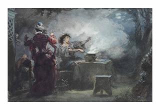 Eugene-Louis Lami - La Magie