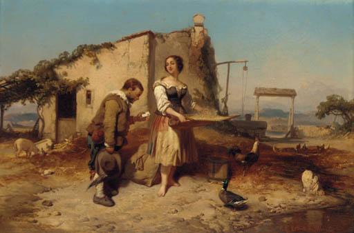 Eugène Modeste Edmond Lepoittevin - The Letter