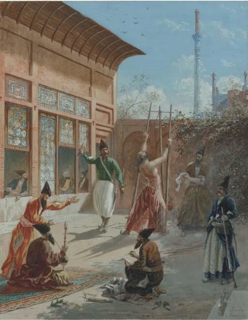 Eugene Napoleon Flandin - Flagellation