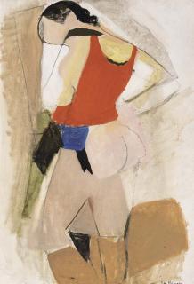 Eugène Nestor De Kermadec - Femme oriflamme