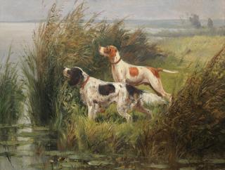 Eugene Petit - Pointers in Landscape