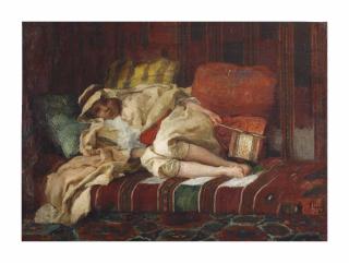 Eugène Romain Thirion - A young Oriental boy