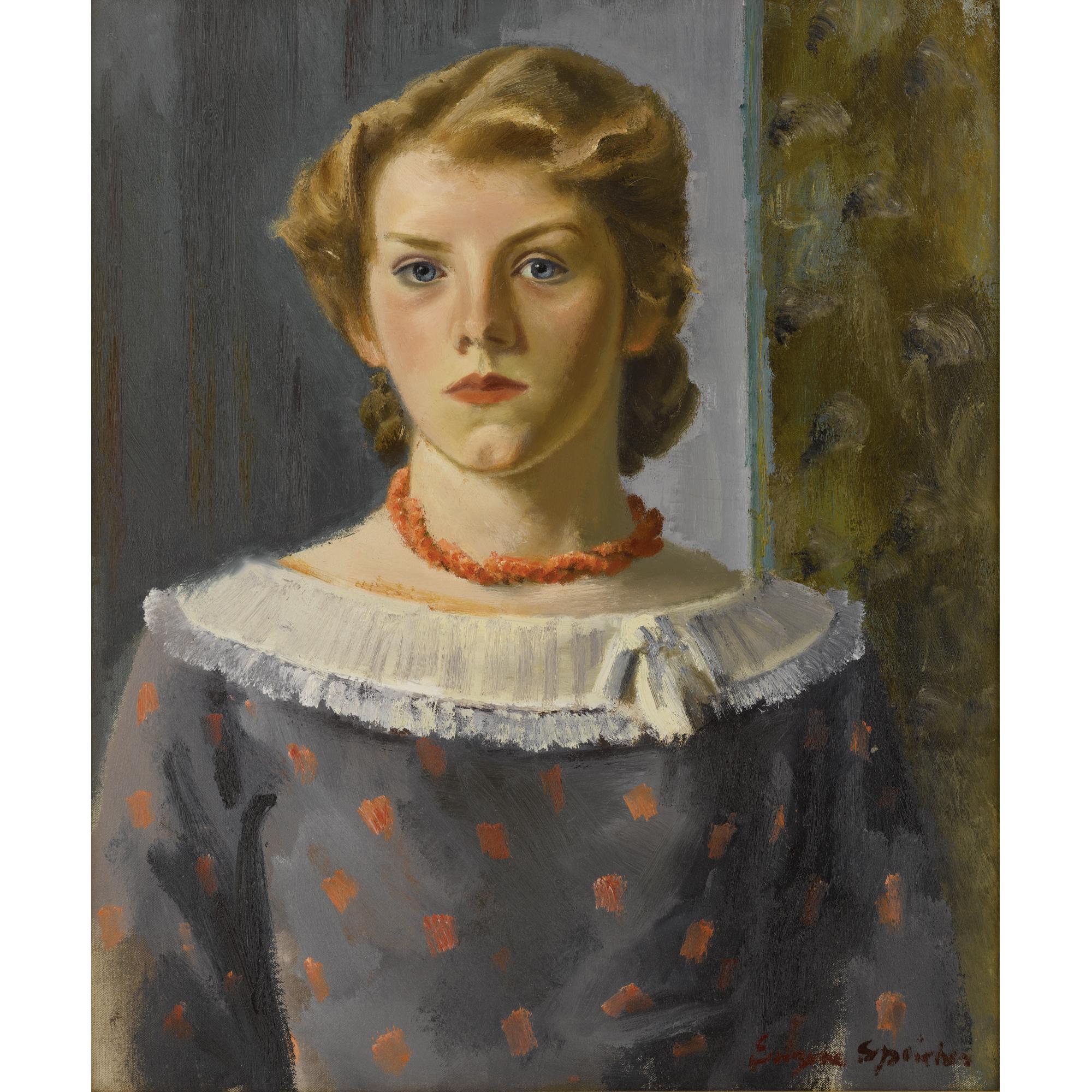 Eugene Speicher - The Coral Necklace