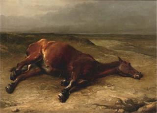 Eugene Verboeckhoven - Following the battle