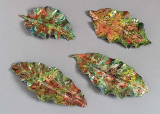 Eugene Von Bruenchenhein - Untitled (Leaves)