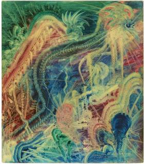 Eugene Von Bruenchenhein - Untitled (No. 410)