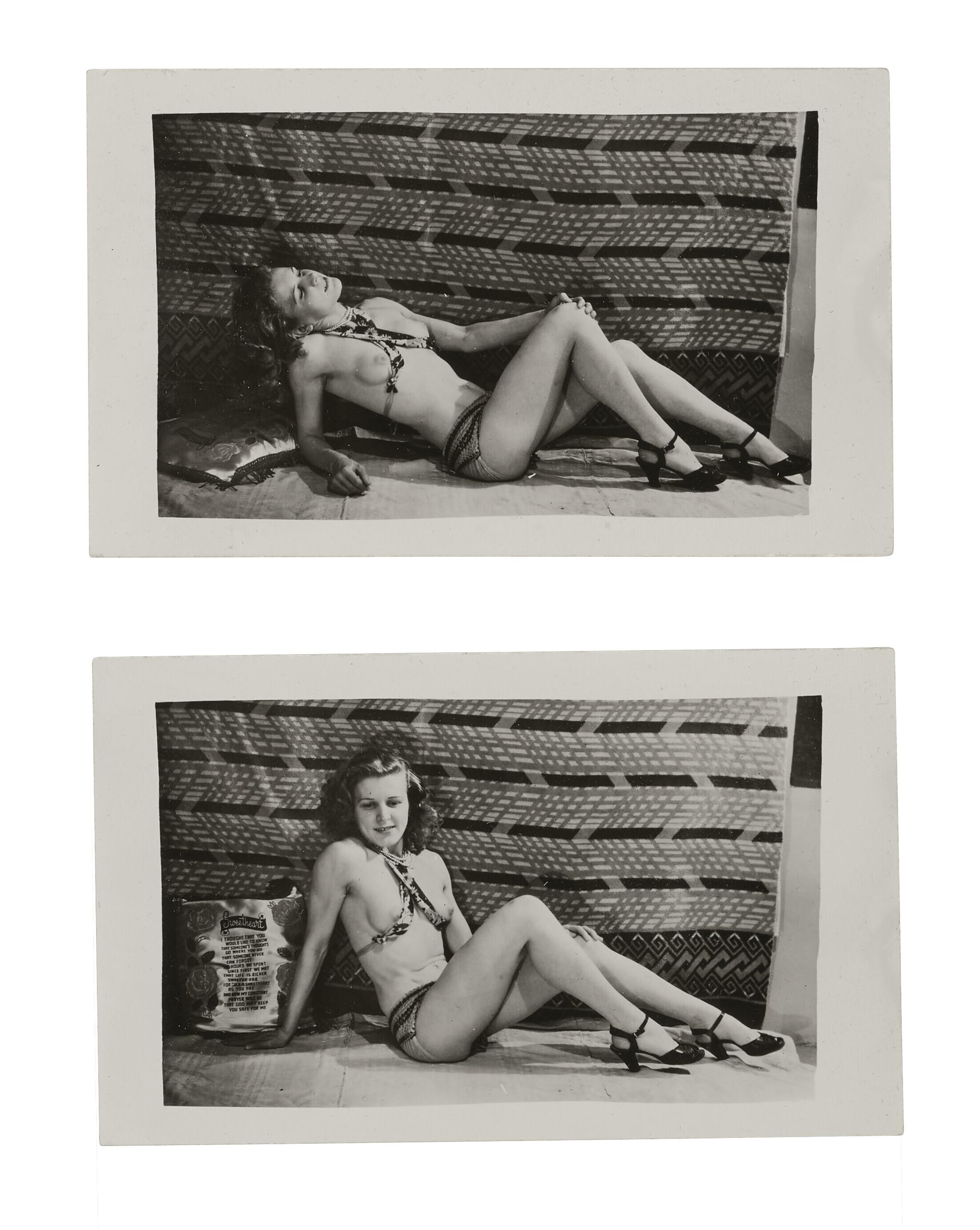 Eugene Von Bruenchenhein - Untitled (Portraits Of Marie)