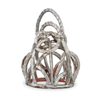 Eugene Von Bruenchenhein - Untitled (Silver Vessel)