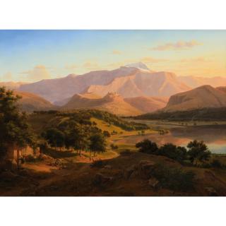 Eugene Von Guerard - Australian Italian Landscape