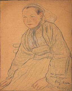 Eugène Zak - Femme Bretonne