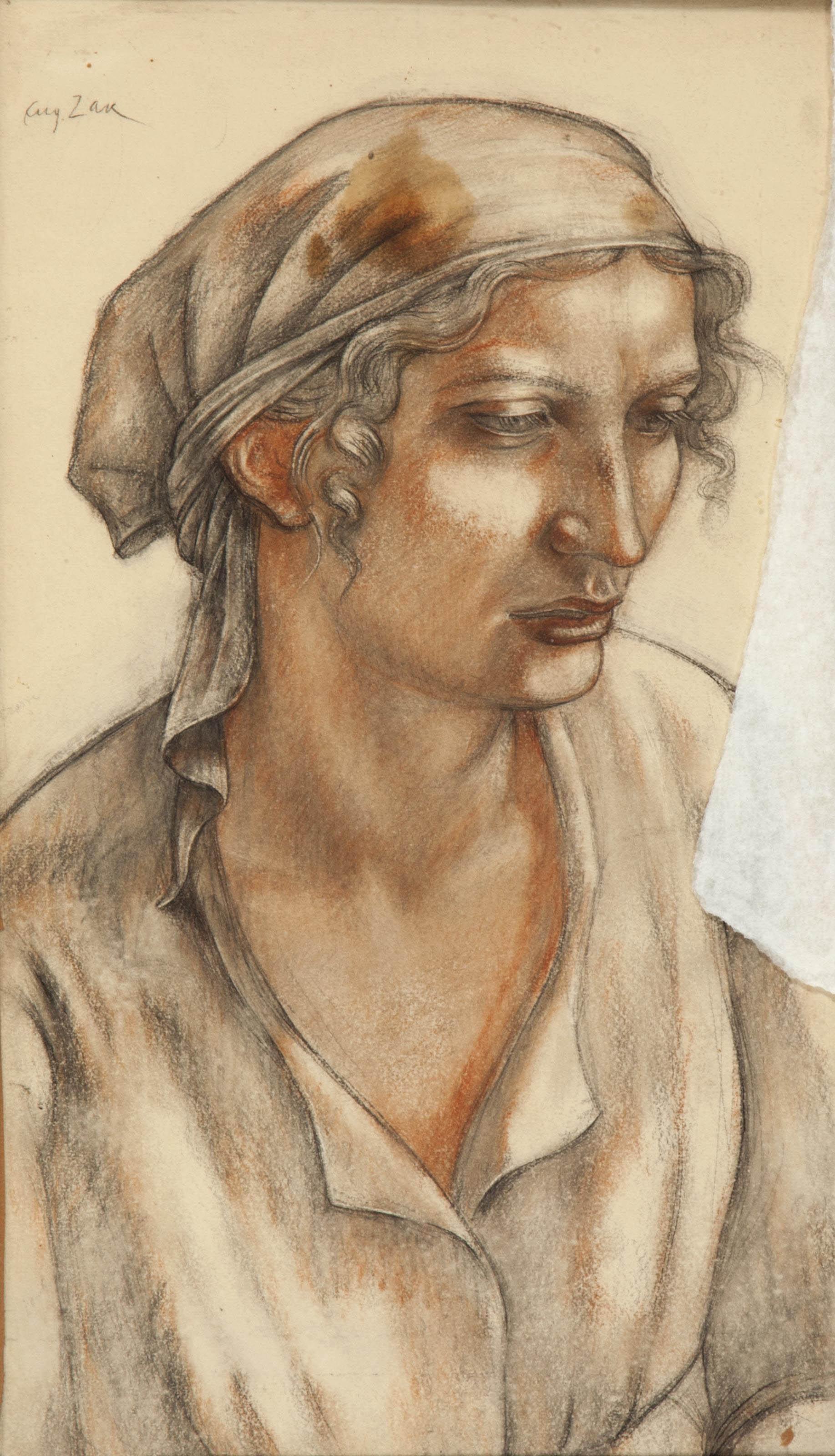 Eugéne Zak - Portrait of a woman