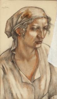 Eugéne Zak - Portrait of a woman