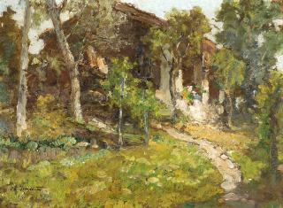 Eugenio Bonivento - Casetta fiorita