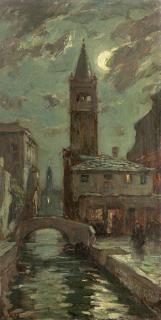 Eugenio Bonivento - San Barnaba di notte