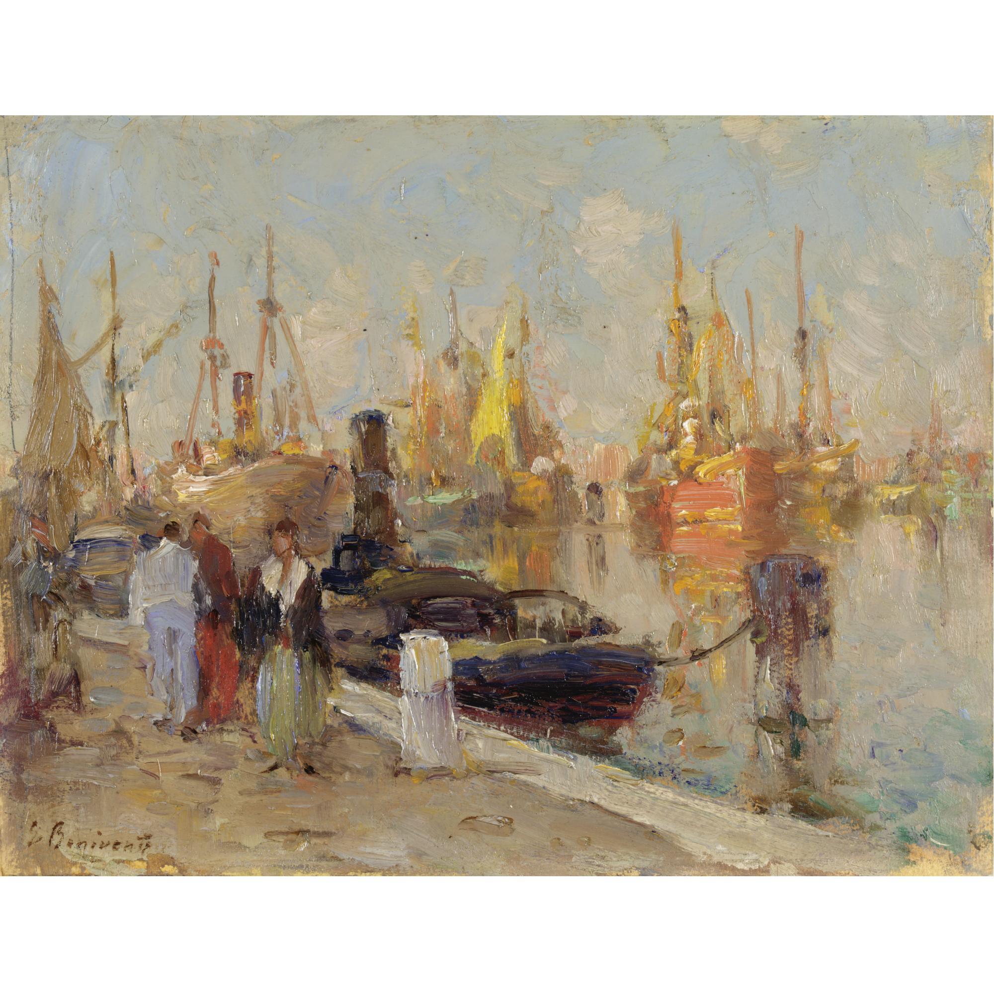 Eugenio Bonivento - Zattere A Venezia