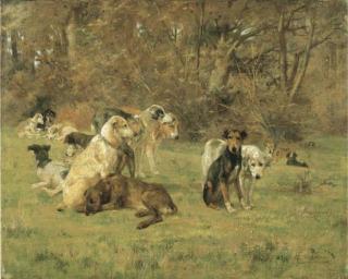 Eugenio Cecconi - Cani Nella Radura