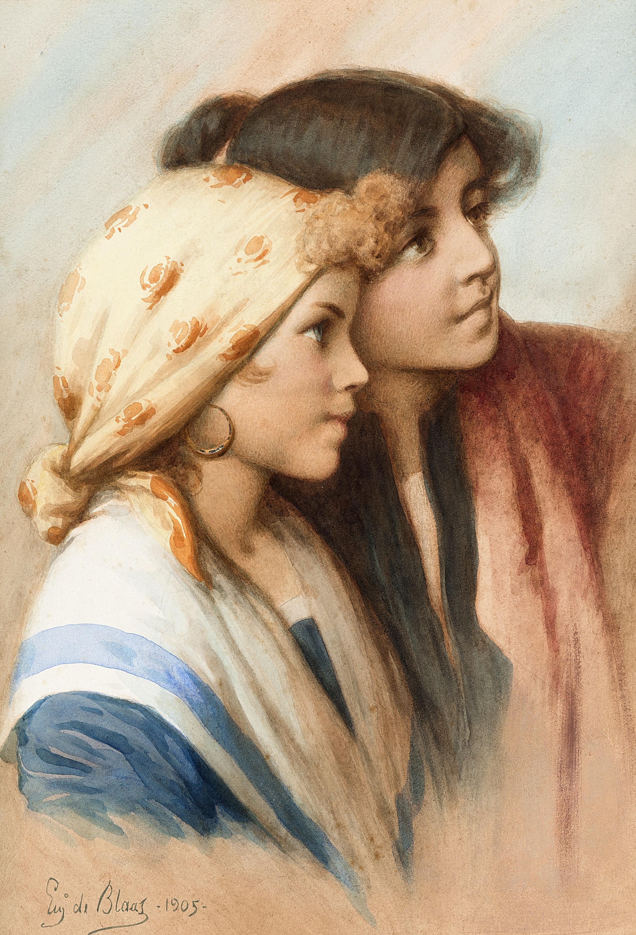 Eugenio De Blaas - Figure