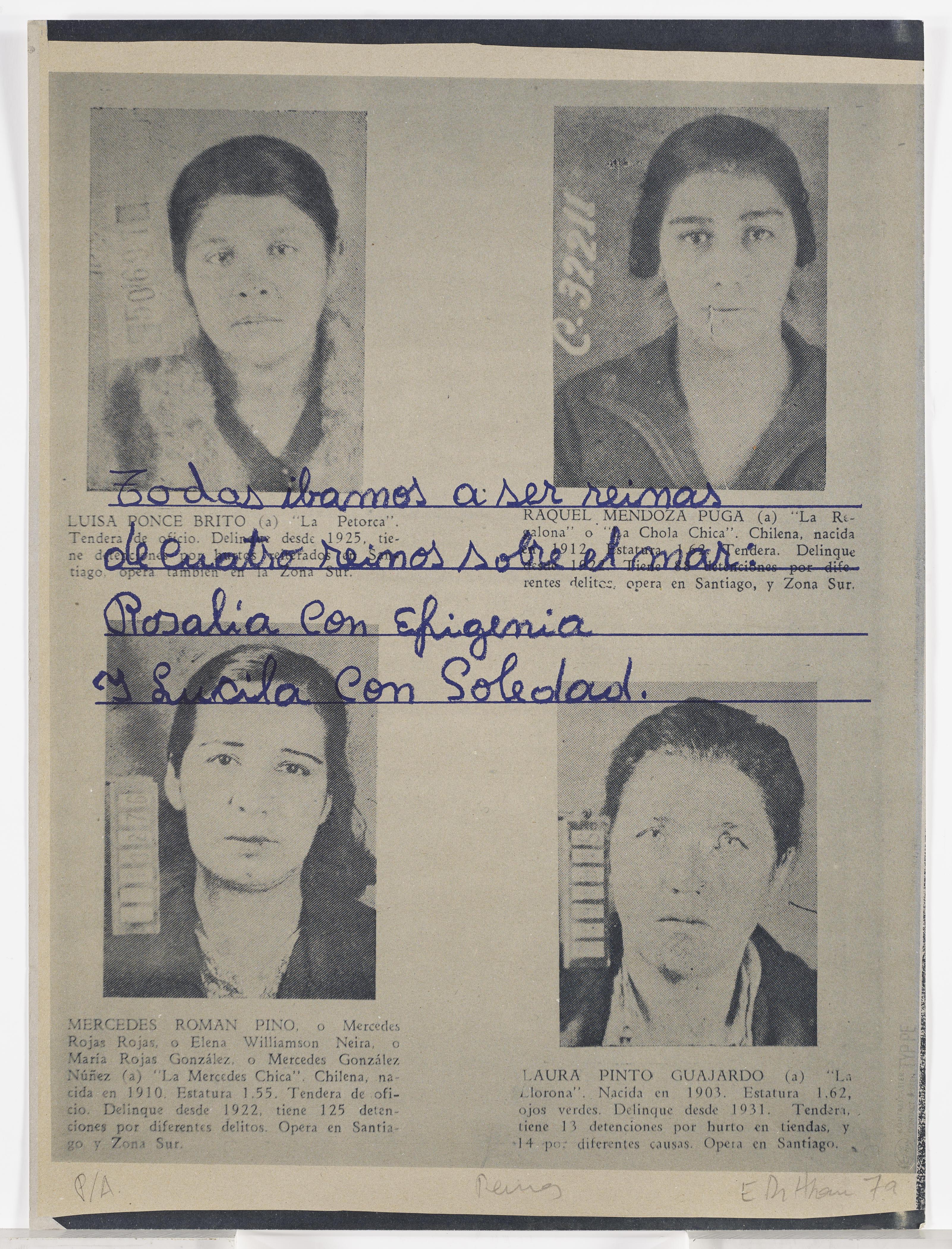 Eugenio Dittborn - Reinas