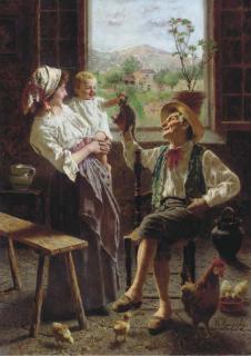 Eugenio Edouardo Zampighi - A New Friend