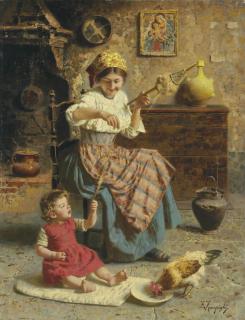 Eugenio Edouardo Zampighi - Spinning in the Kitchen