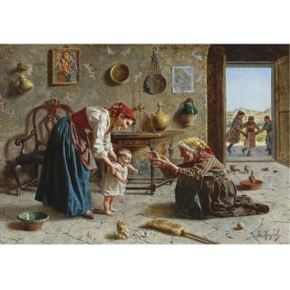 Eugenio Eduardo Zampighi - Italian The First Step