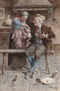 Eugenio Eduardo Zampighi - The Happy Couple