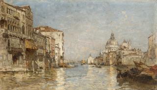 Eugenio Gignous - Canal Grande, Venezia