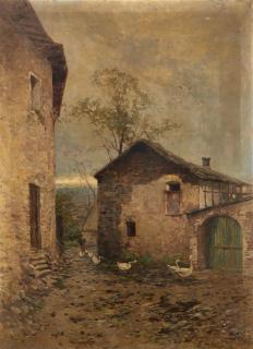 Eugenio Gignous - Case di campagna