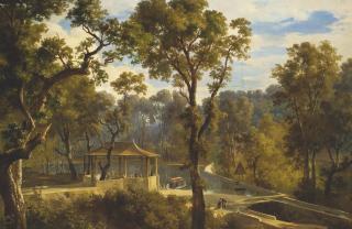 Eugenio Landesio - Hacienda De San Miguel Regla