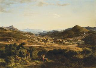 Eugenio Landesio - Mina Del Real Del Monte, Hidalgo