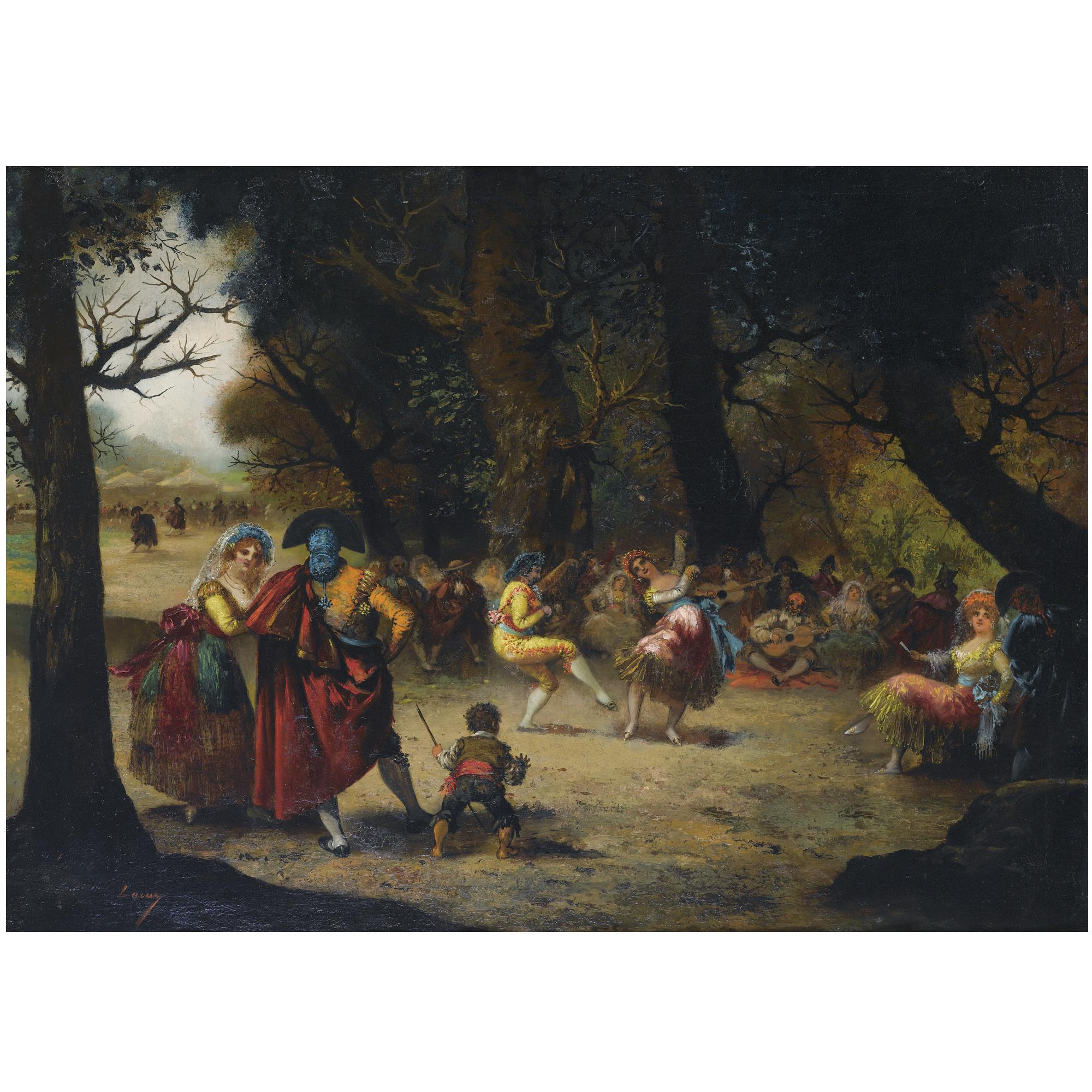 Eugenio Lucas Villamil - Baile En El Campo (The Country Dance)