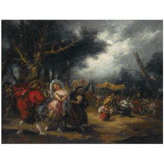 Eugenio Lucas Villamil - La Procesión (The Procession)