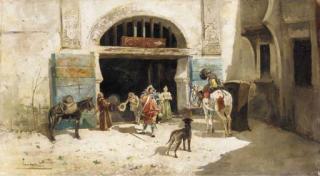 Eugenio Lucas y Villamil - La posada