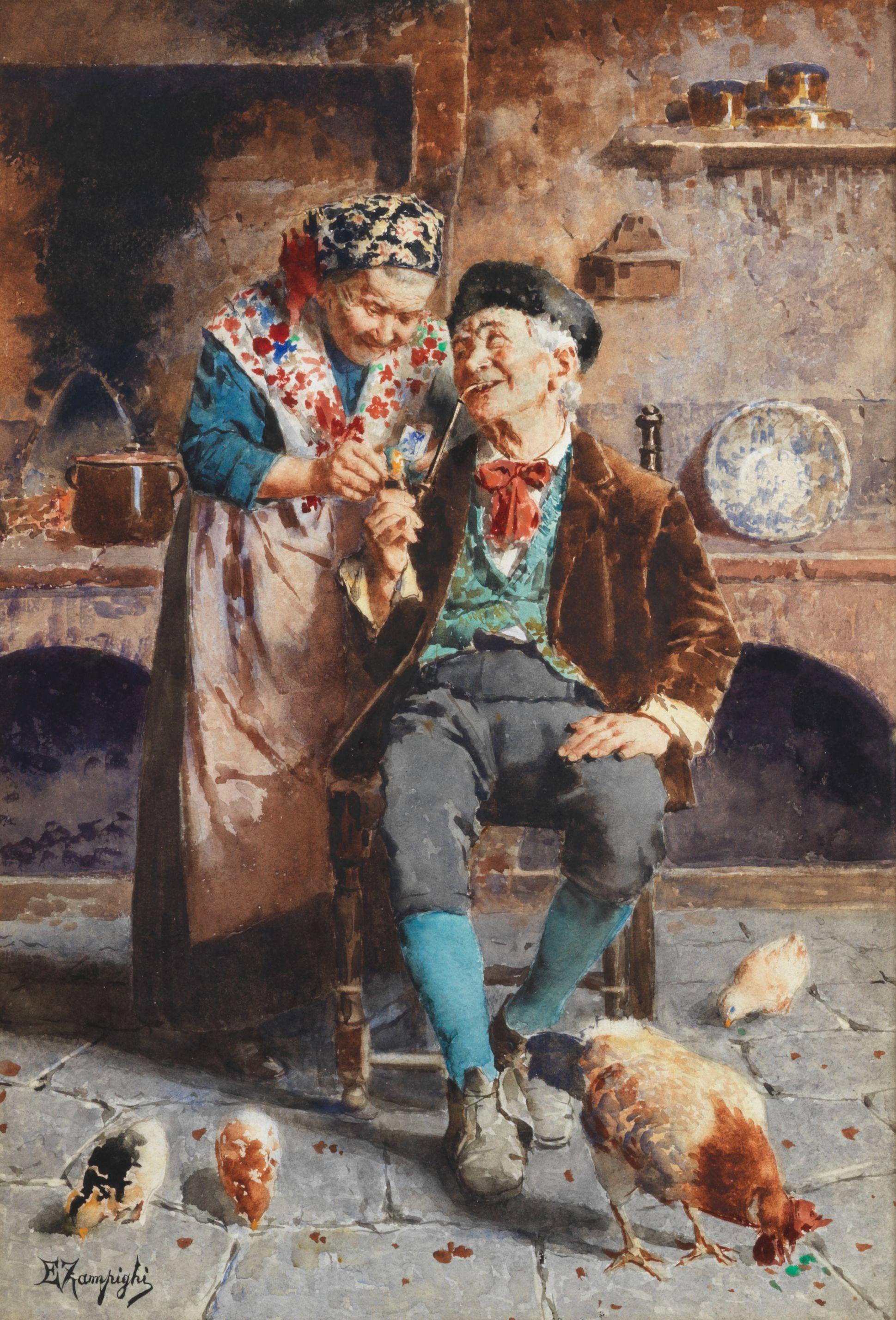 Eugenio Zampighi - A helping hand