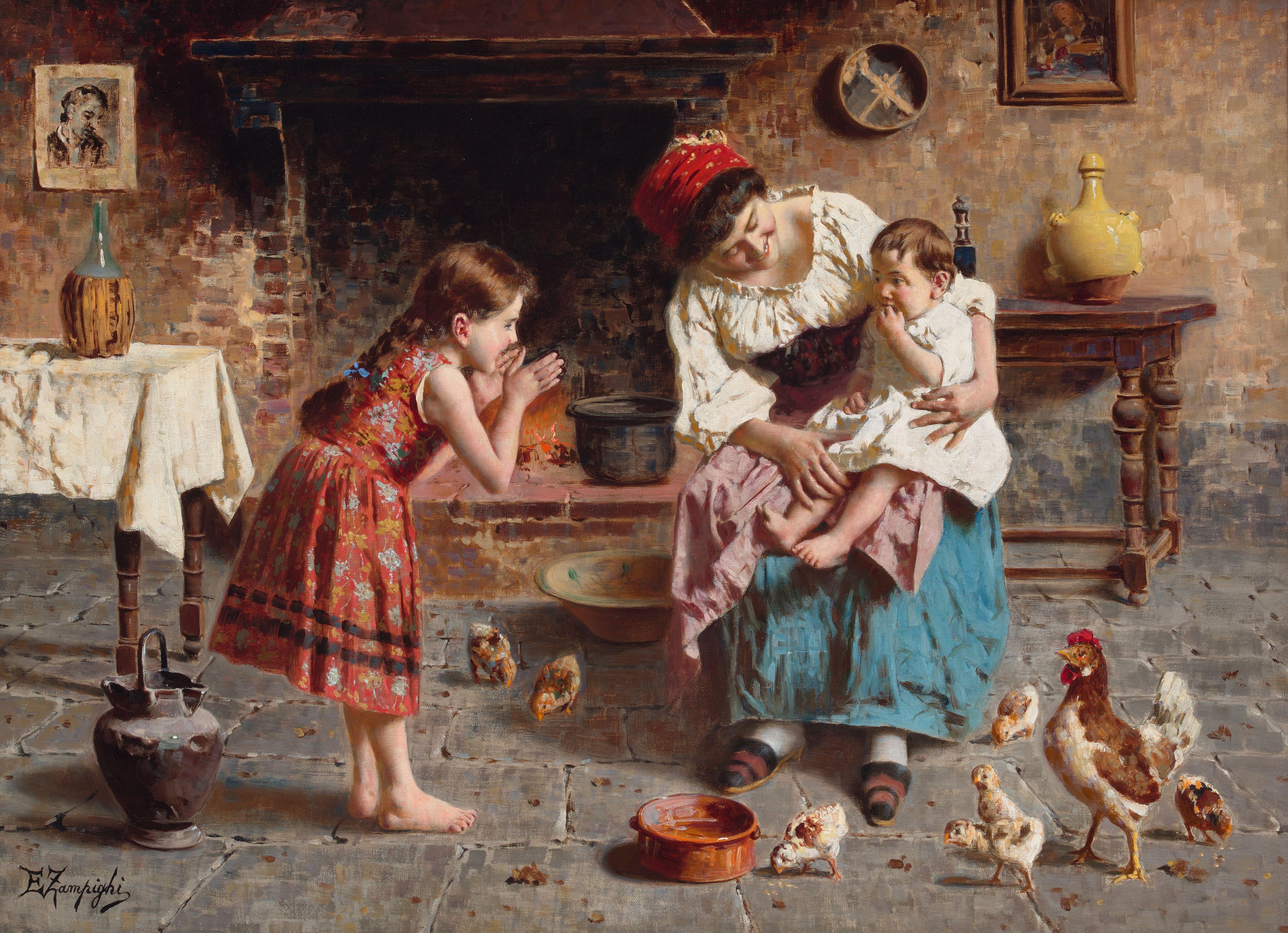 Eugenio Zampighi - In the kitchen