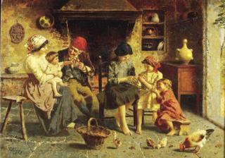 Eugenio Zampighi - La famiglia felice