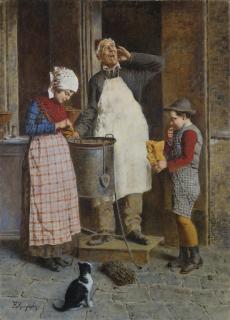 Eugenio Zampighi - The Angel Of Mercy