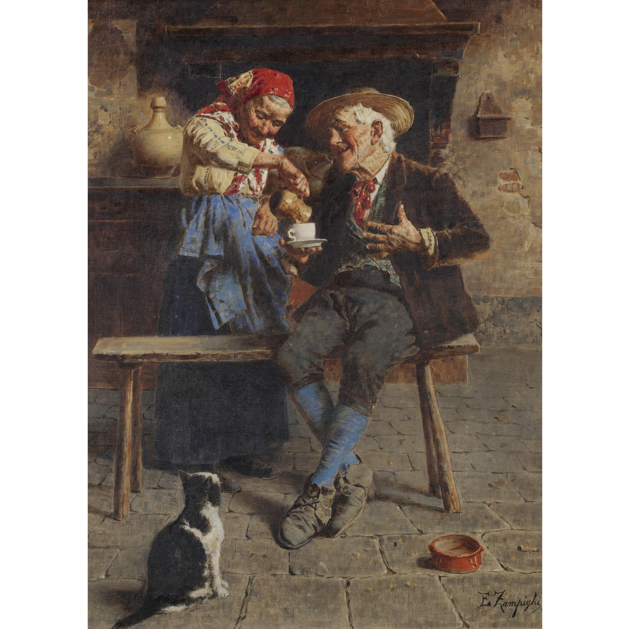 Eugenio Zampighi - The Happy Couple