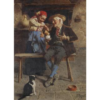 Eugenio Zampighi - The Happy Couple