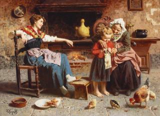 Eugenio Zampighi - Three generations