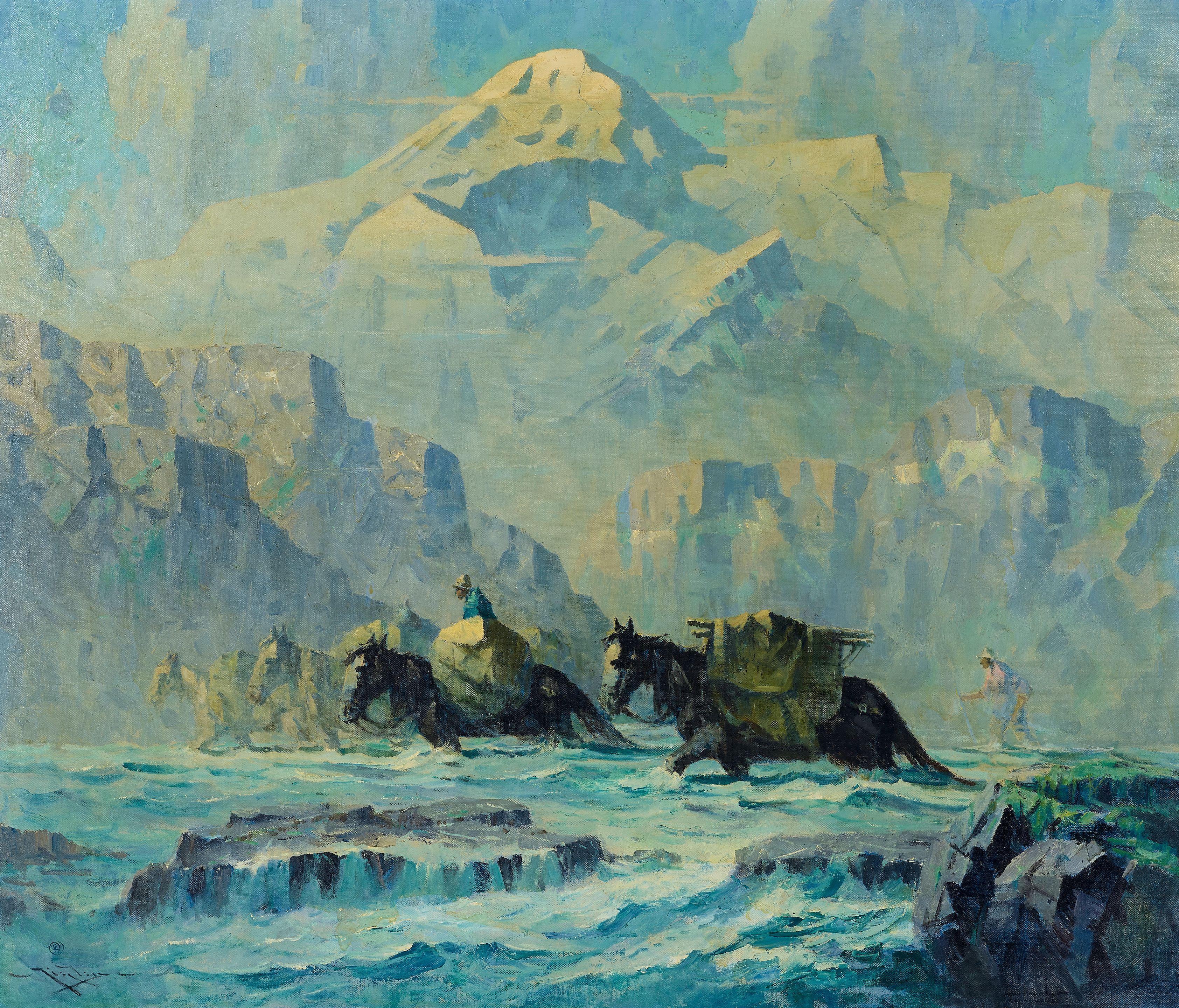 Eustace Paul Ziegler - The Ford, Mt. McKinley