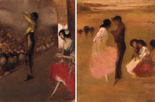 Eustaquio Marin Ramos - The latin dance; and At the theatre