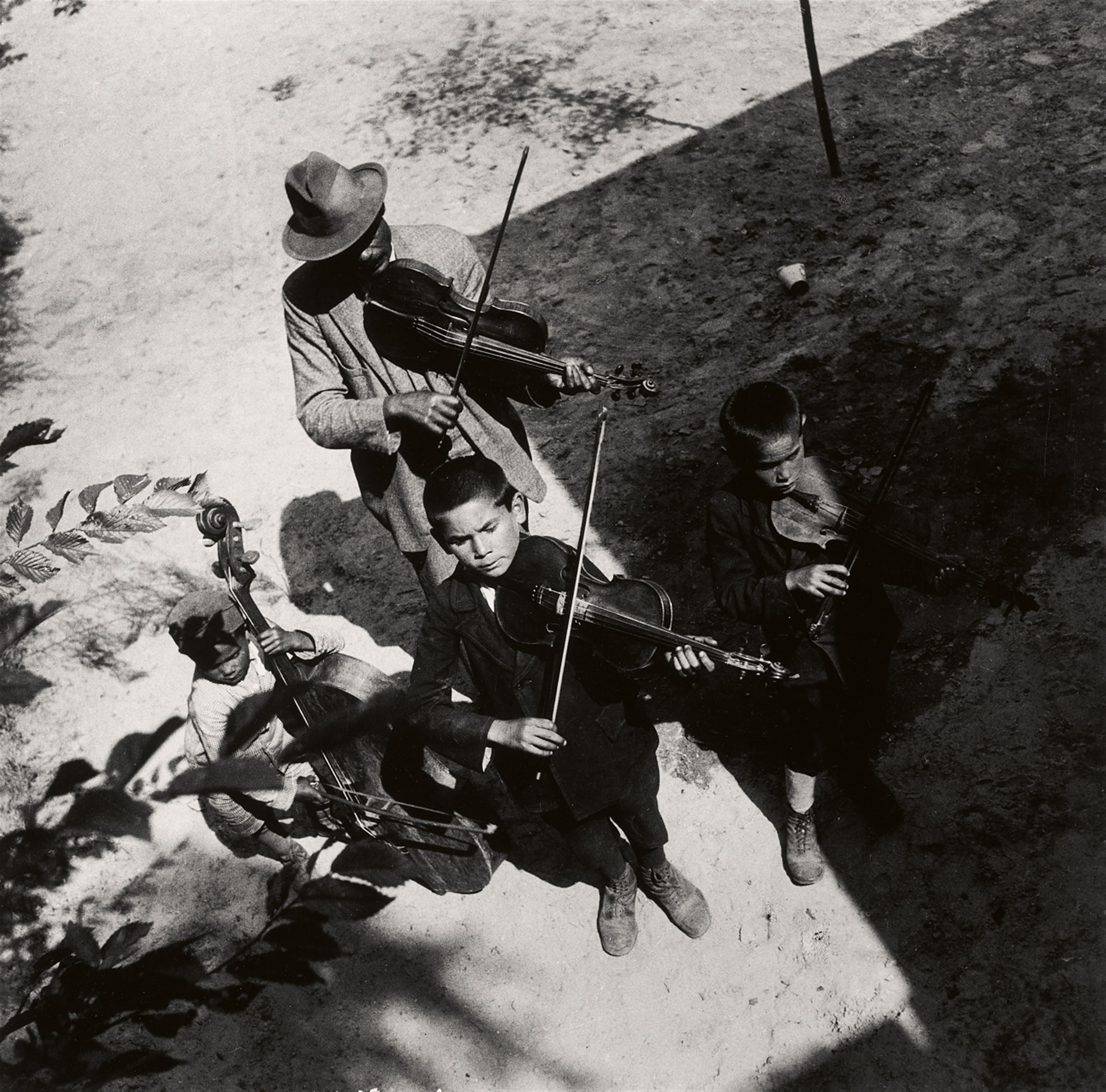 Éva Besnyö - Musikanten am Balaton, Ungarn