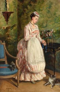 Eva Gonzalès - La Soubrette