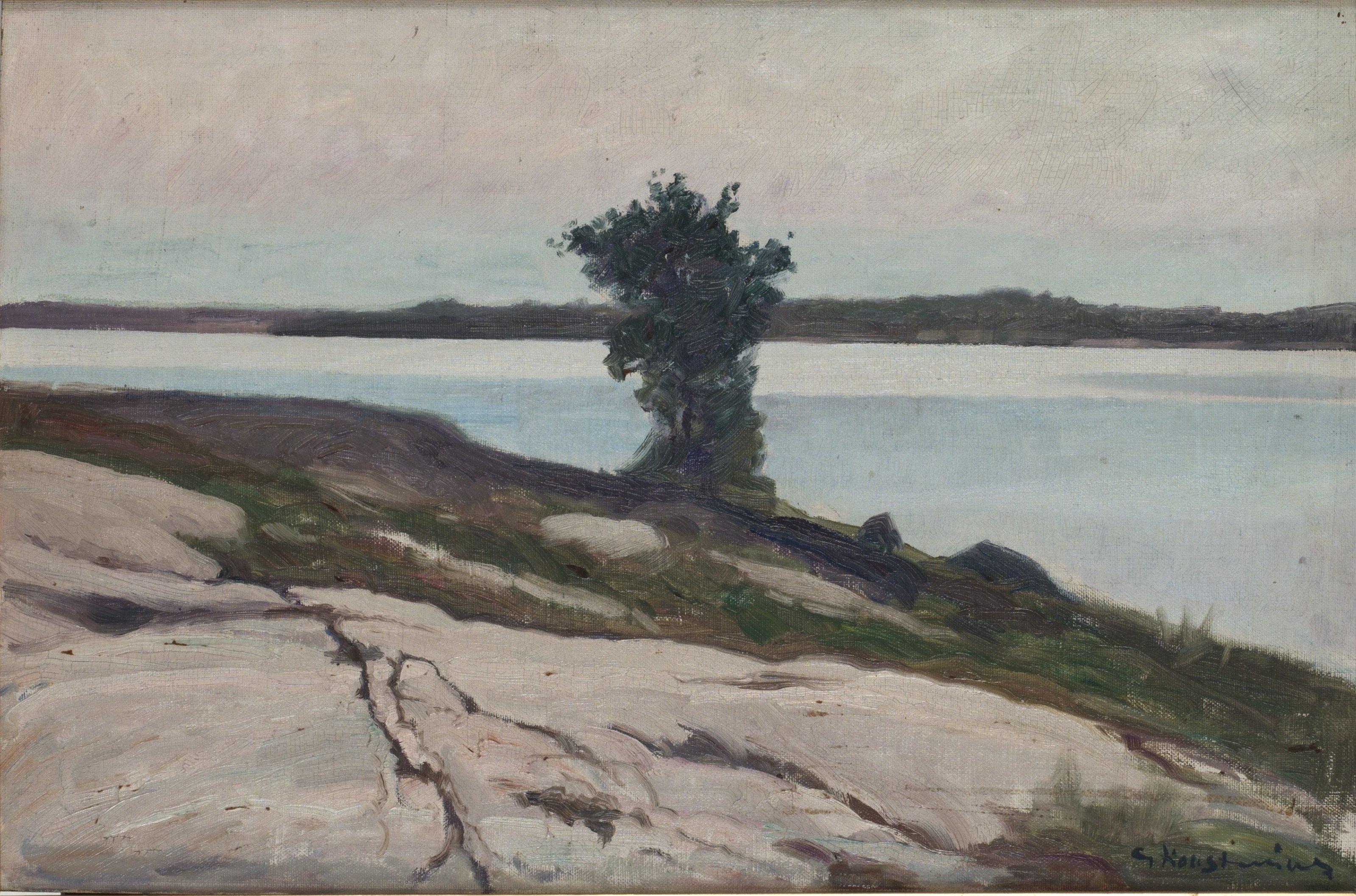 Evald Kallstenius - Skärgårdsklippa